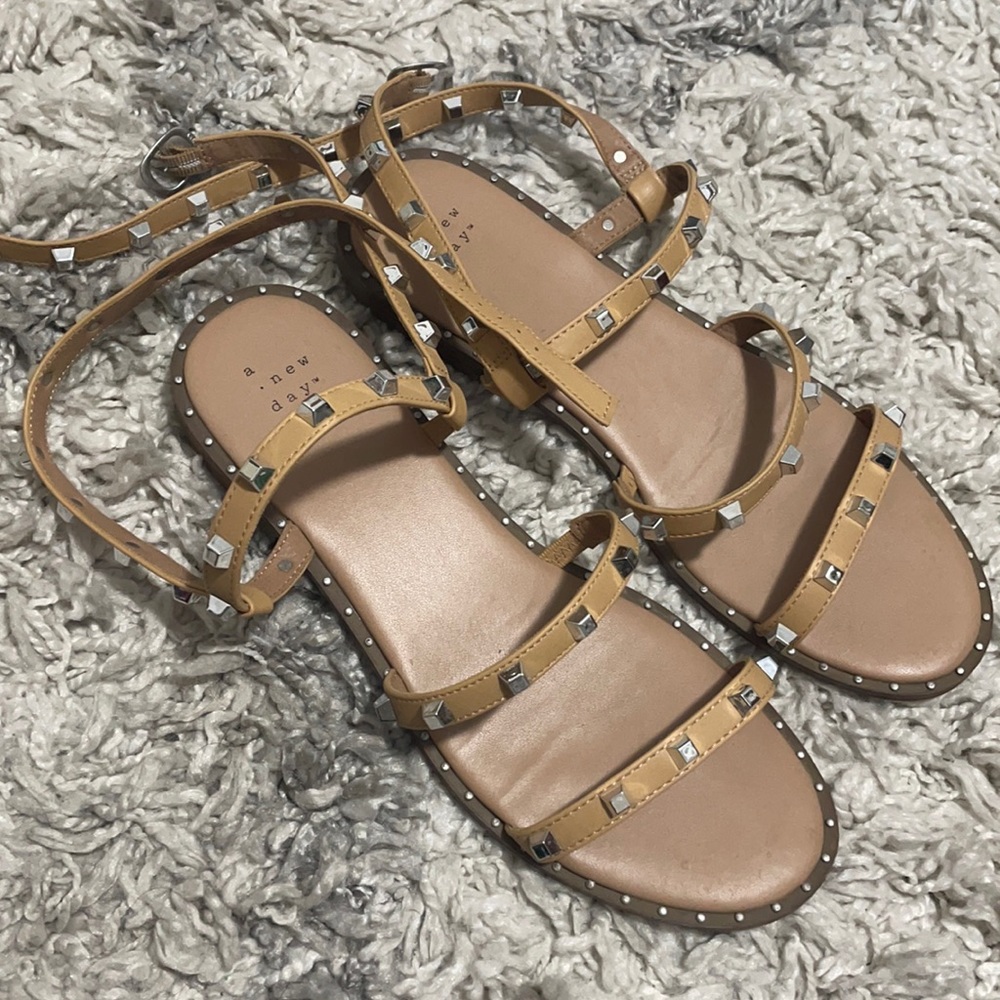Studded sandals